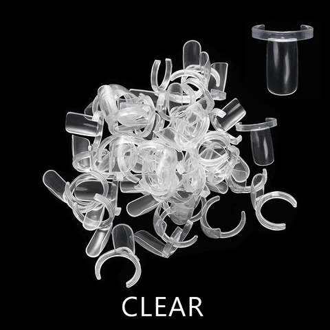 Цветная карта лака для ногтей, форма кольца для демонстрации ногтей, можно поставить на бутылку лака для ногтей, 50 шт./пакет