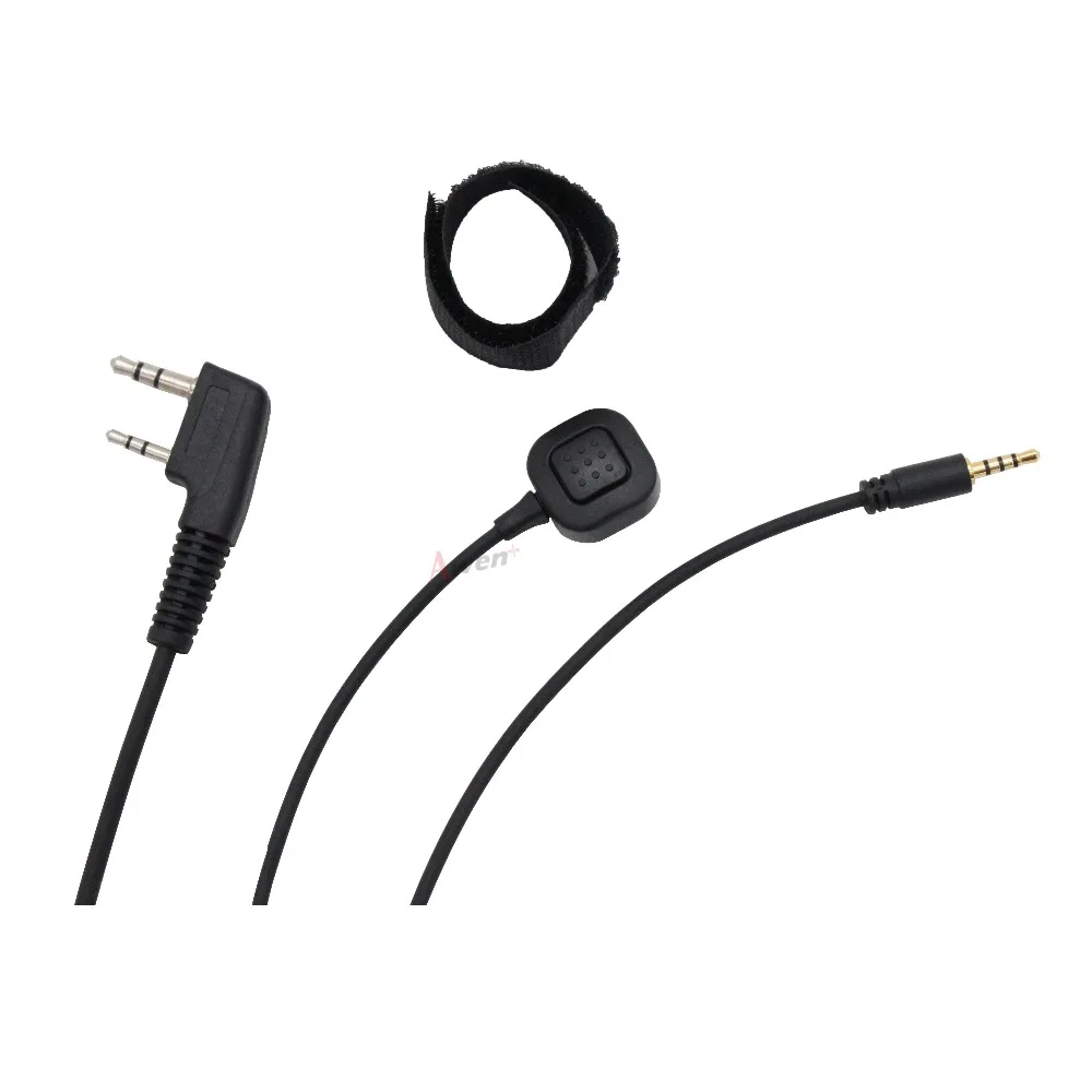 V3 V6 V8 V1098a V5s Bluetooth Шлемы-гарнитуры специальный соединительный кабель для Kenwood Baofeng UV-5R UV-82 GT-3 двухстороннее радио