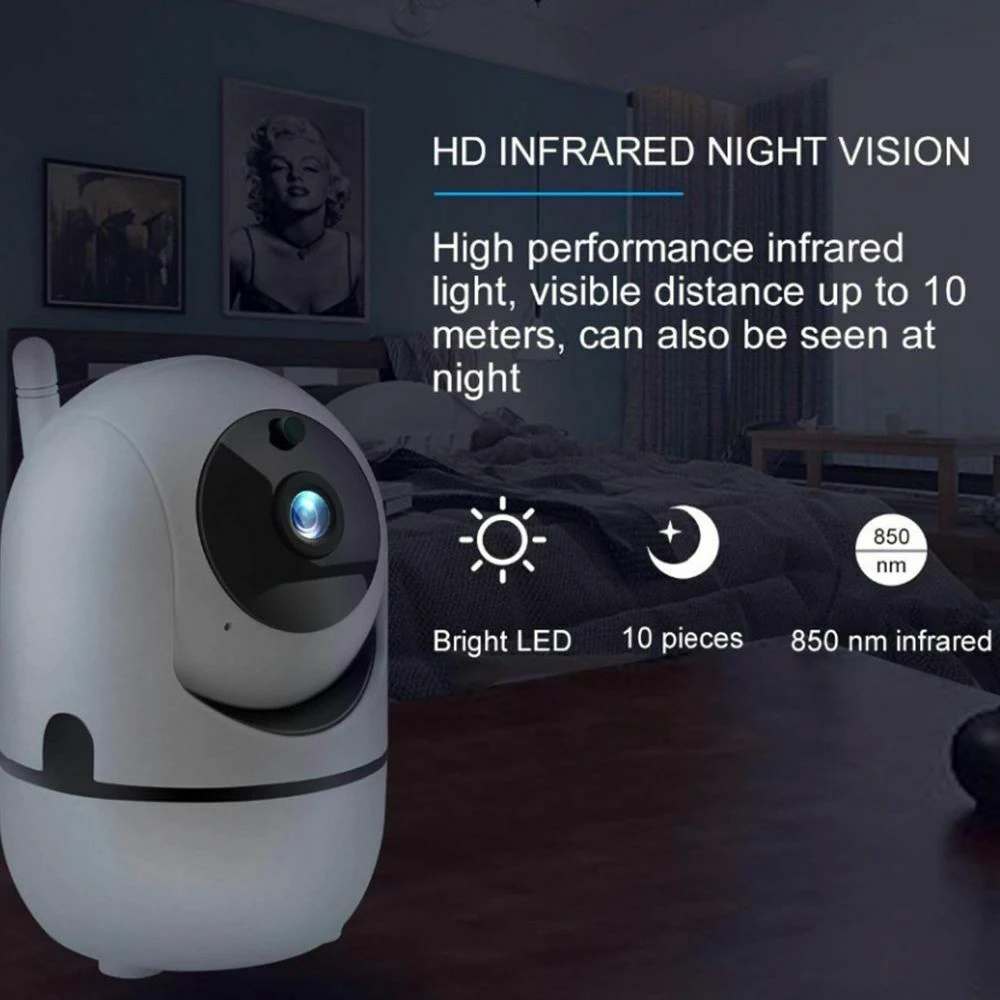 1080P WiFi IP камера сети ИК-вырез панорамирование наклона ночного видения CCTV Pet baby monitor