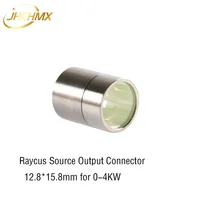 JHCHMX Raycus Fiber Laser Source Protective Lens Group Output Connector 12.8*15.8mm For 0-6KW Raycus Fiber Power Source
