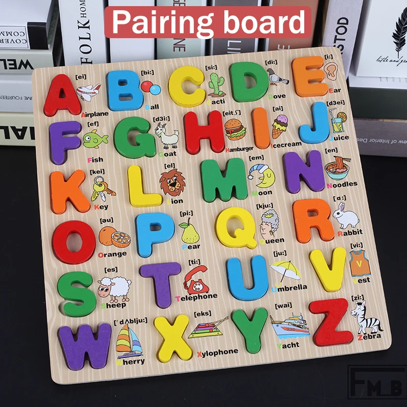 Детская деревянная доска пазл для рисования Монтессори|Монтессори| |