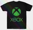 Мужская черная футболка с логотипом Microsof Xbox One 360