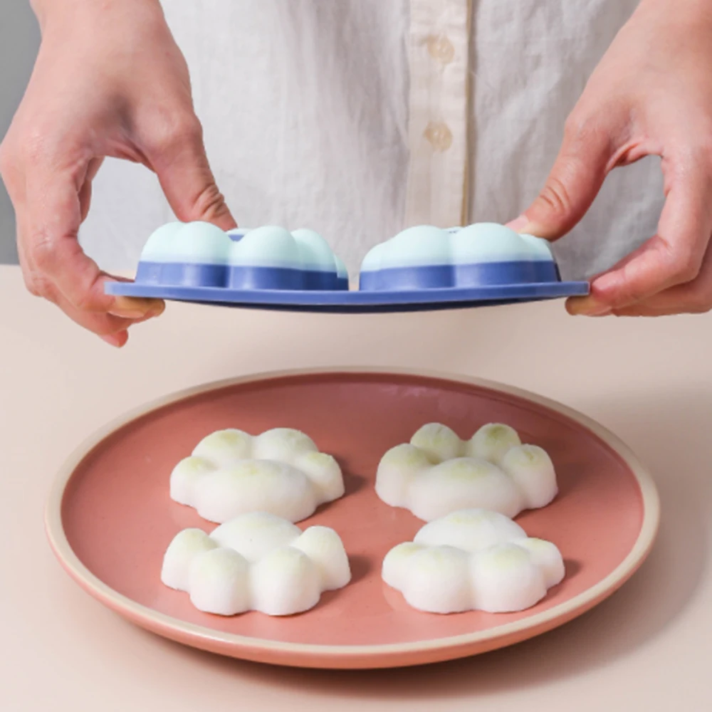 

Eco-Friendly Creative 4 Cartoon Cat Claw Popsicle Mold Ice Cream Cake Molds Kitchen Gadgets Dining Bar Accessories