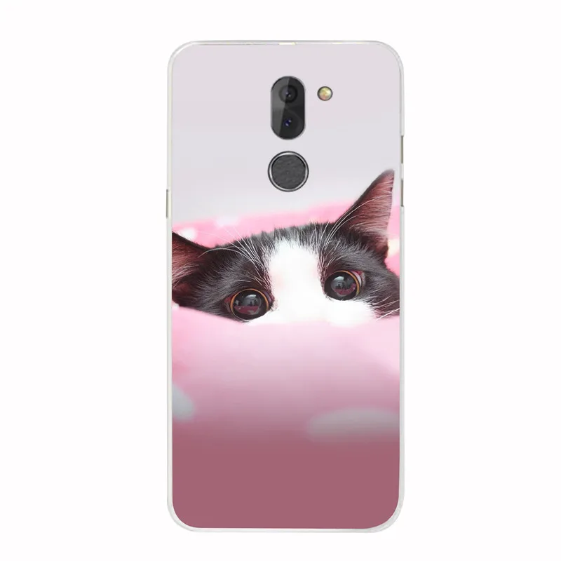 Мультфильм узорчатый чехол для Alcatel Работает с любым оператором 3X3 X 5058y 5058i Чехол