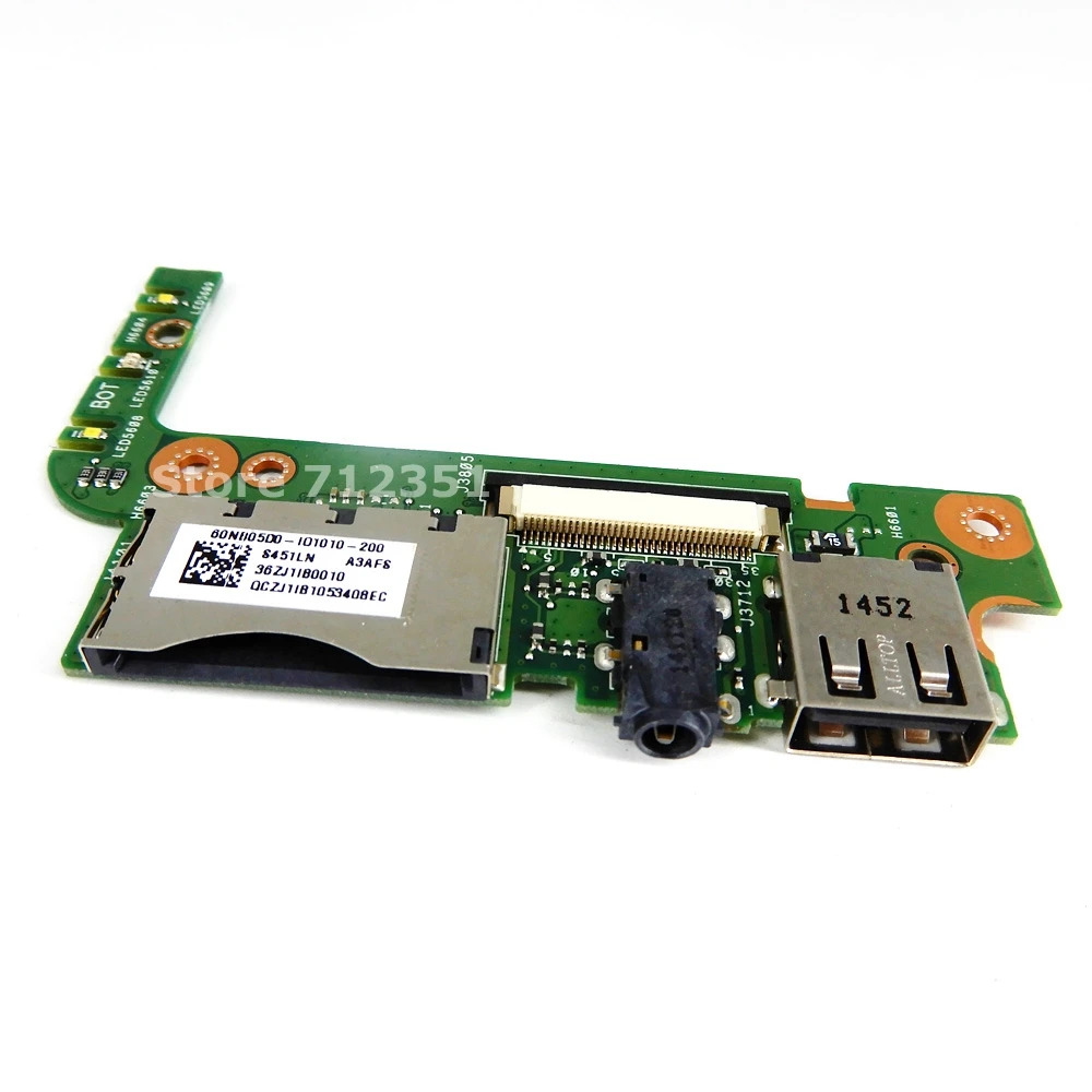S451LN IO BOARD REV 2.0 For ASUS S451 S451L S451LA Laptop Motherboard Audio USB SD CARD board Test 100% OK | Компьютеры и офис