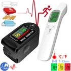 Мини Портативный сердечного ритма SPO2 PR мониторинг уровня кислорода в крови, Бесконтактный лоб электронный инфракрасный ушной термометр
