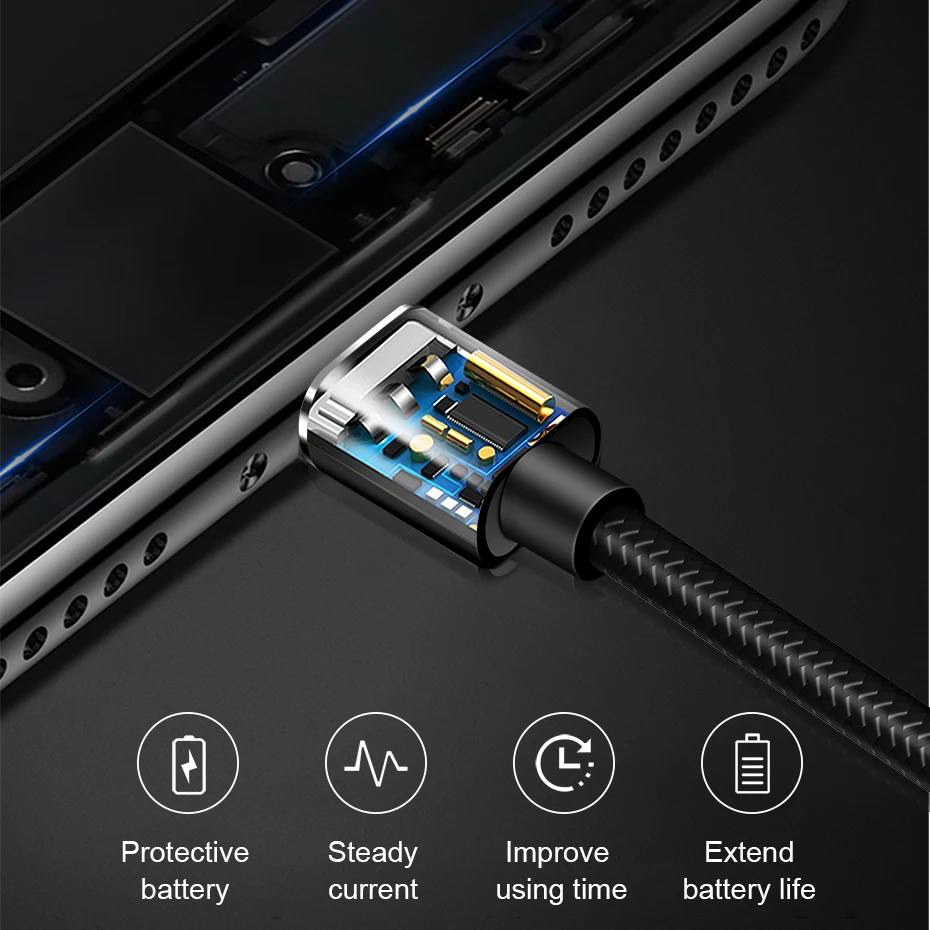 Магнитный кабель Micro USB для samsung, магнитный кабель для зарядки и передачи данных, кабель Micro USB для Android, кабели для зарядки мобильных телефонов