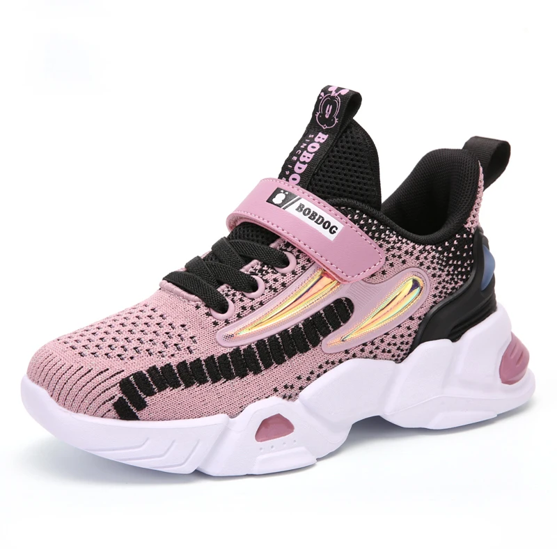 

New 2021 Autumn Children Shoes Comfortable Kids Sneakers For Girl Fashion Running Outdoor Breathable Mesh Girls Chaussure Enfant