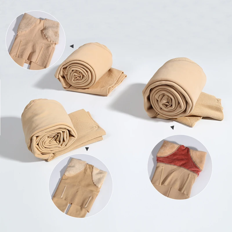 

Fleece Lined Tights Women Winter Tights High Waist Hip Lift Thermal Legging Thick Warm Leggings Raise Hips