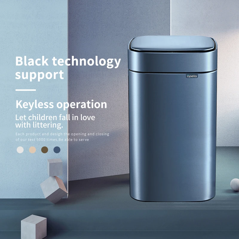 Бесплатная доставка умная мусорная корзина Индукционная Туалет спальня