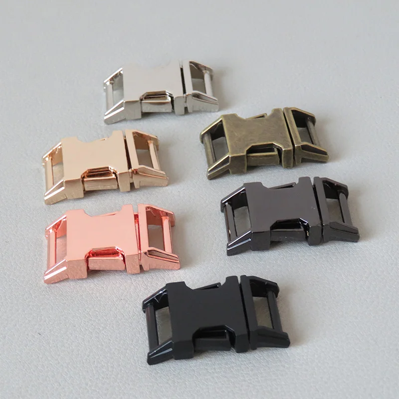 10Pcs/Lot Wholesale Metal Buckle Inside Width 15mm For Bag Dog Collar Paracord Outdoor Accessory Breakaway Clasps Good Quality