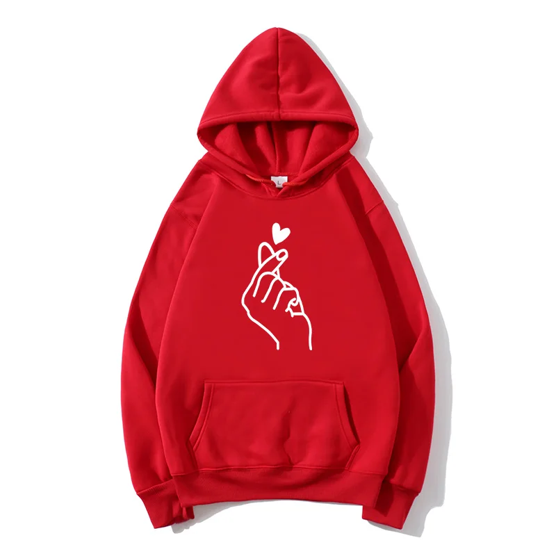 Womens Plus Size Hoodies New Spring Fashion Casual Hooded Personalized Outwear Than Heart Long Sleeve Comfort Oversized Hoodie