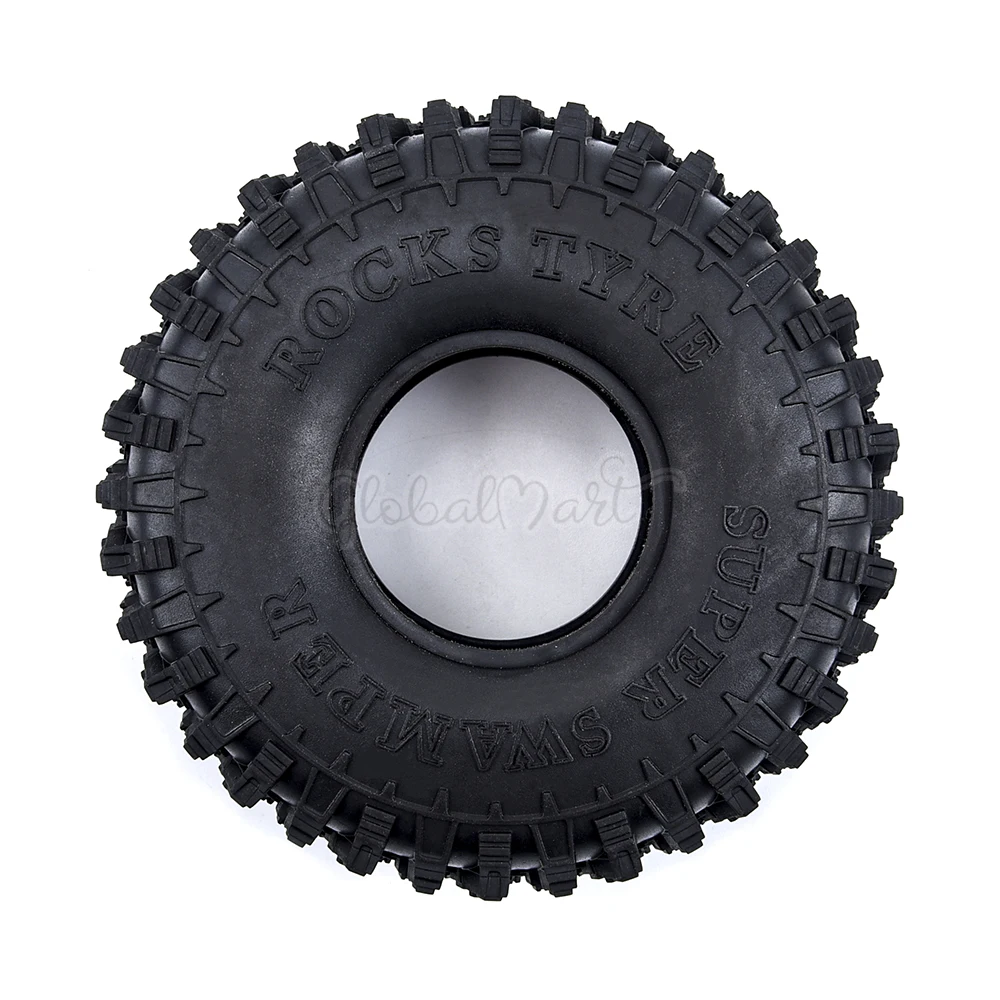 4 шт./лот 120 мм 1 9 дюйма резиновые шины/колесные шины для 1:10 RC Rock Crawler Axial SCX10 90047 D90 D110