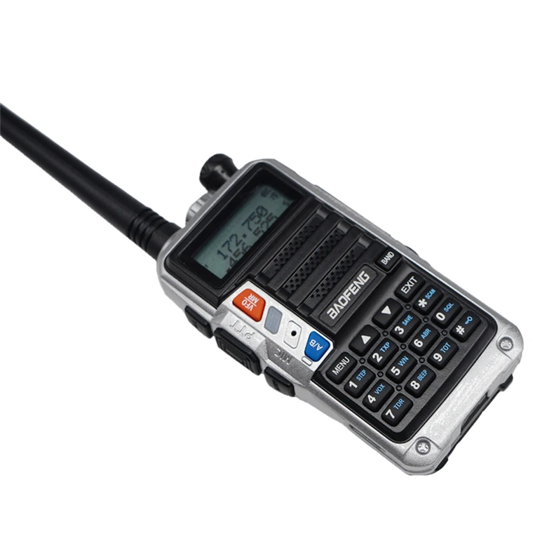 Комплект из двух-передающая радиоустановка Baofeng UV 5R Pro 8 Вт Мощность радио Comunicador двухдиапазонный УКВ иди и болтай Walkie Talkie “иди и UV-5R обновления CB Любительское радио