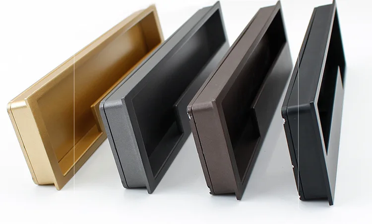 Сдвижная дверная ручка черные золотые скрытые ручки для межкомнатных дверей