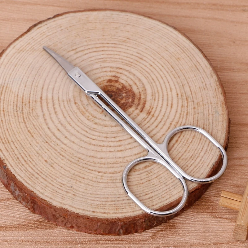 Маленькие ножницы из нержавеющей стали для бровей носа волос резки маникюра
