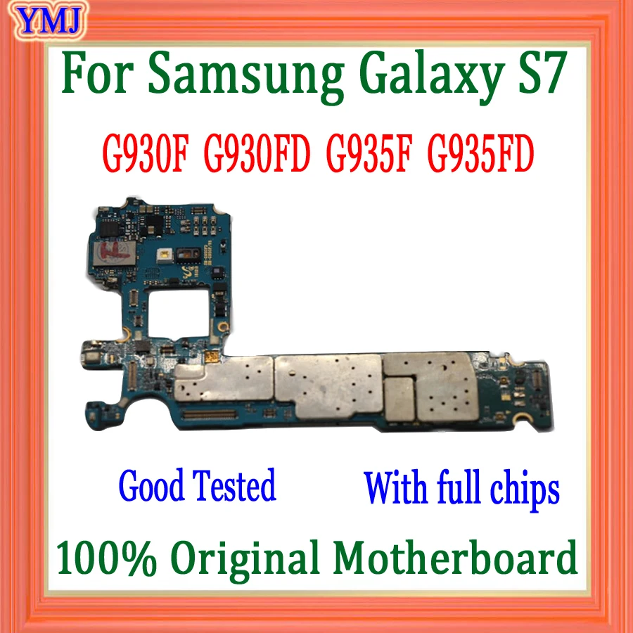 Оригинальная разблокированная материнская плата для Samsung Galaxy S7 edge G935F G935FD