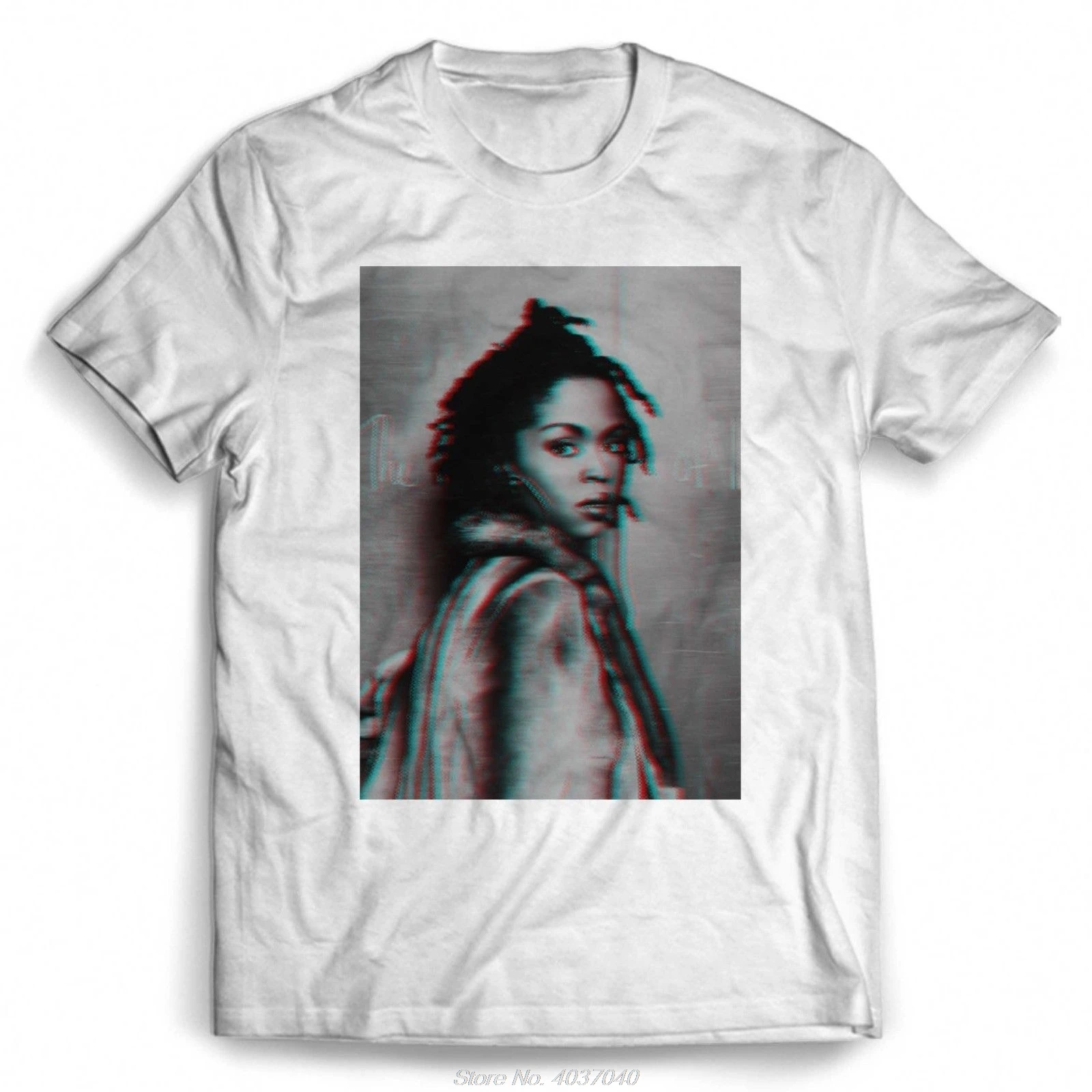 Lauryn Hill глюк эффект человек/женская футболка для девочек Новая 100% хлопок Одежда