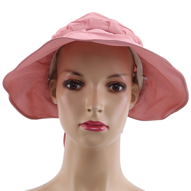 Милый Бант солнцезащитный Козырьки Шляпы съемный головной убор женские летние