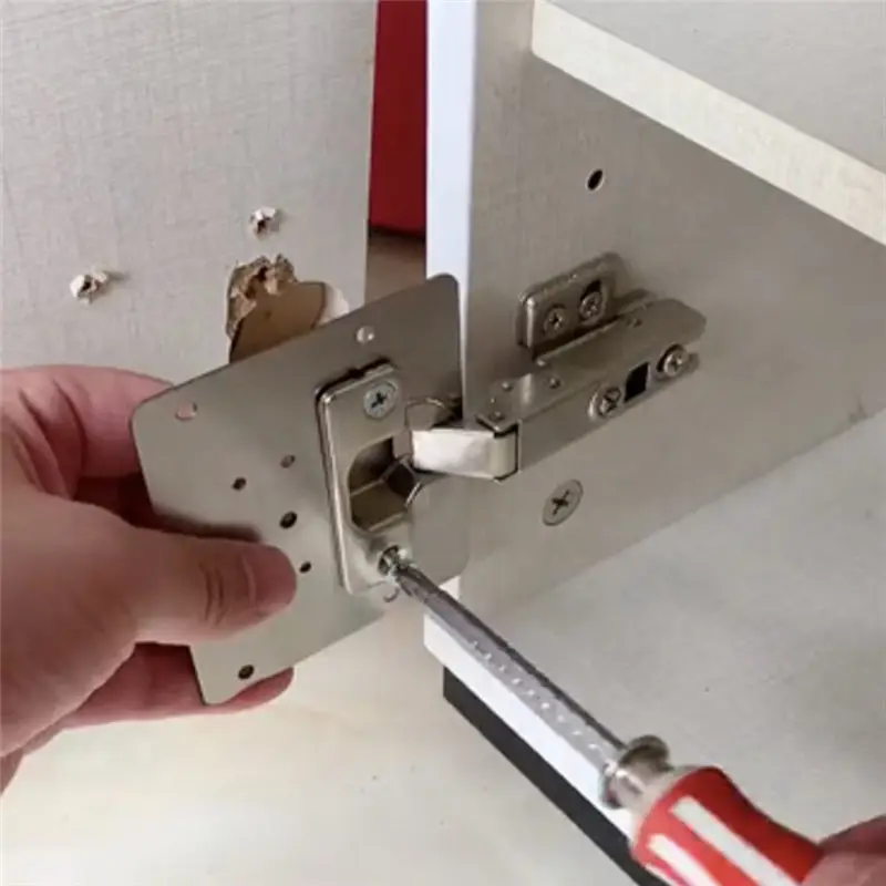 Шарнирная ремонтная пластина для мебели шкафа окно ящика из нержавеющей стали