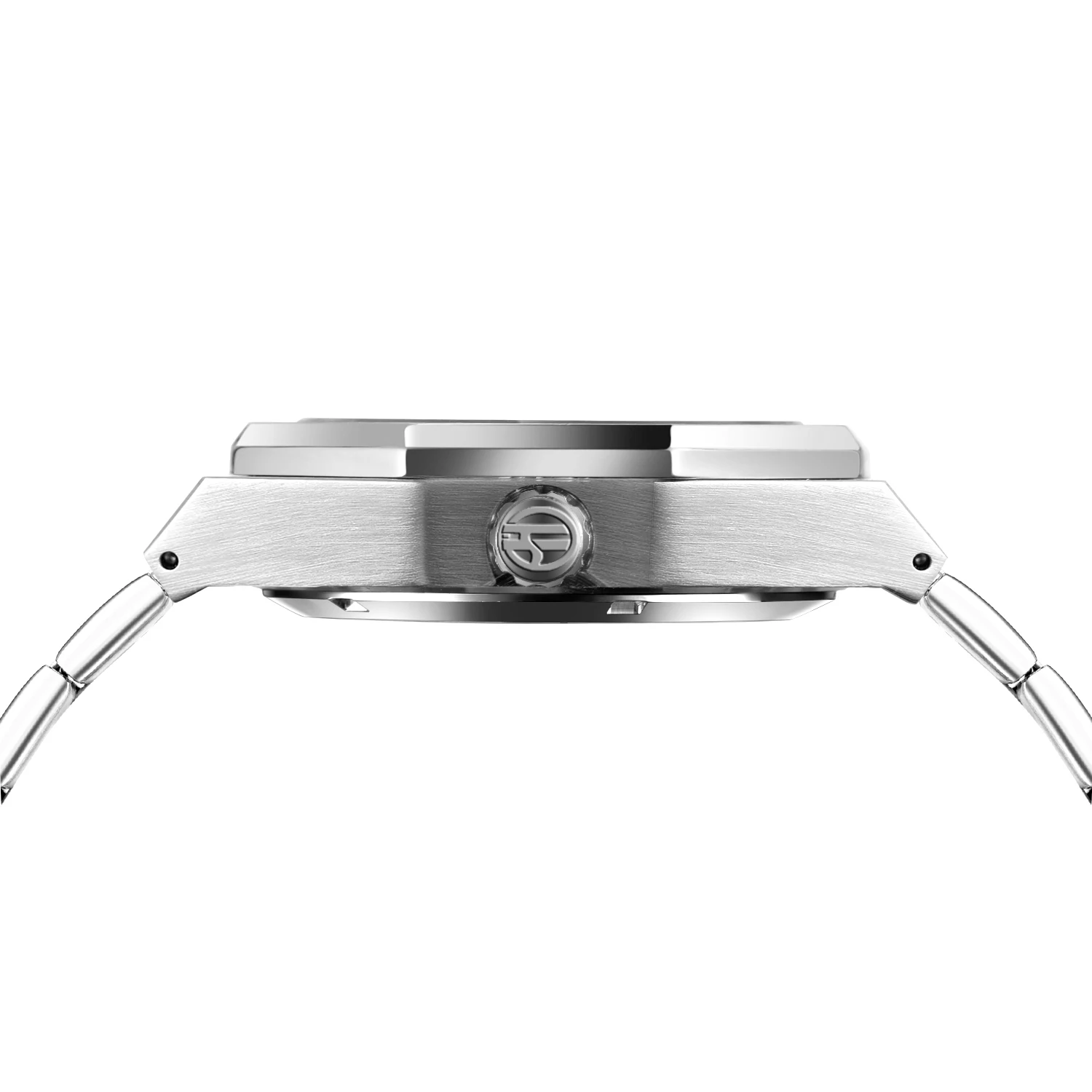 Forsining модные бриллиантовые золотые серебряные скелетоны прозрачные