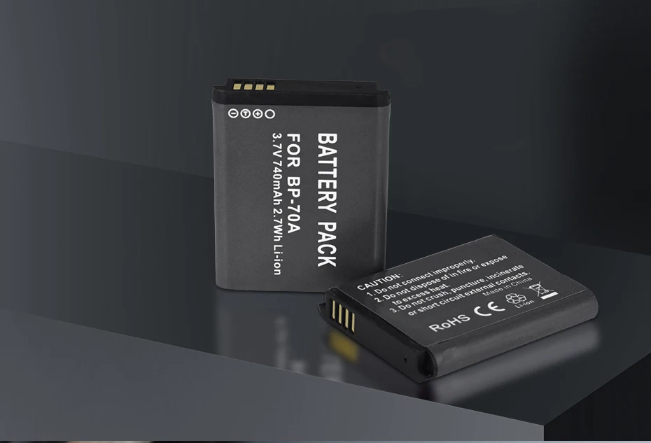 PALO 1 шт. аккумуляторная батарея для цифровых фотоаппаратов BP-70A для SAMSUNG ES65 ES70 ES73 PL80 PL90 PL100 ST30 ST60 SL50 SL600 TL105 TL110 WP10 WB35F