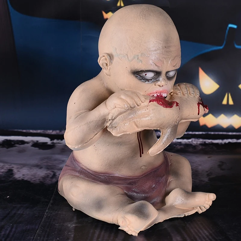 Хэллоуин Декор &quotУжасы&quot смерти ребенок ест ручной призрак жуткий вечерние