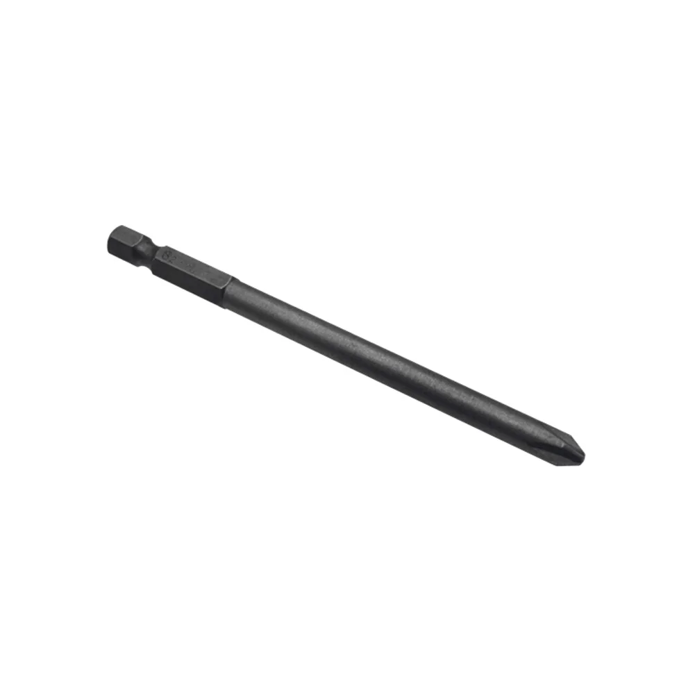 10 шт. 100 мм PH2 Магнитная длинная Шестигранная головка отвертка бита S2 дрель