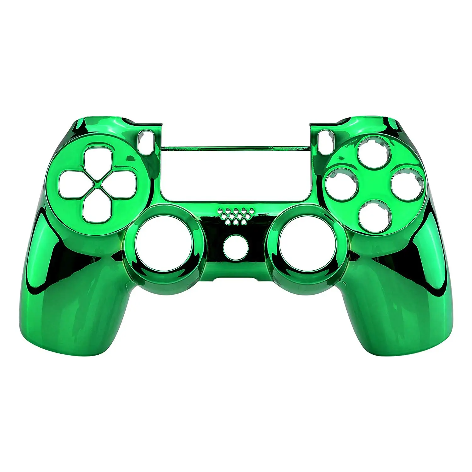 Хром Edition спереди Корпус Оболочка Чехол запасных частей для Playstation 4 PS4 тонкий Pro