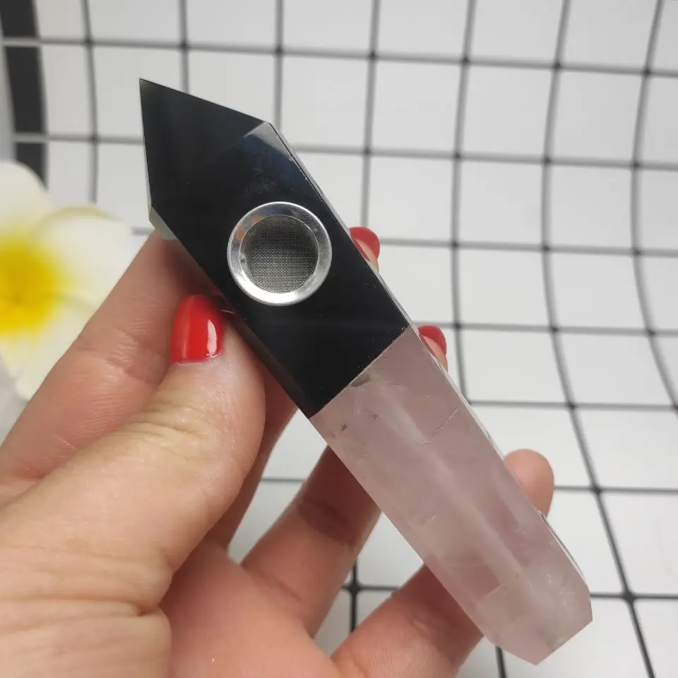 Натуральные кварцевые трубки с кристаллами соединяющие друг другом лечебный