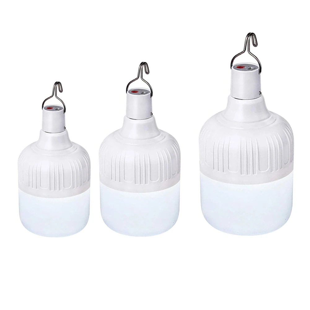 Multi-function Long Shots Lamp USB Rechargeable LED Camping Tent Light Hunting Outdoor Portable BBQ Hiking Light Bulb | Освещение