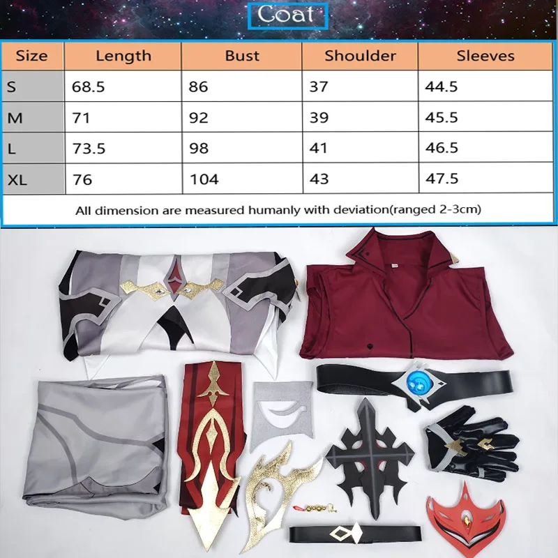 

Game Genshin Impact Cosplay Tartaglia Ajax Costume Tartaglia Ajax Cosplay Genshin Impact Cosplay