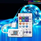 Умная фотолента 2,4G RF, беспроводной пульт дистанционного управления RGB RGBW RGB + cct, синхронизация с музыкой, совместим с голосовым управлением Magic Home