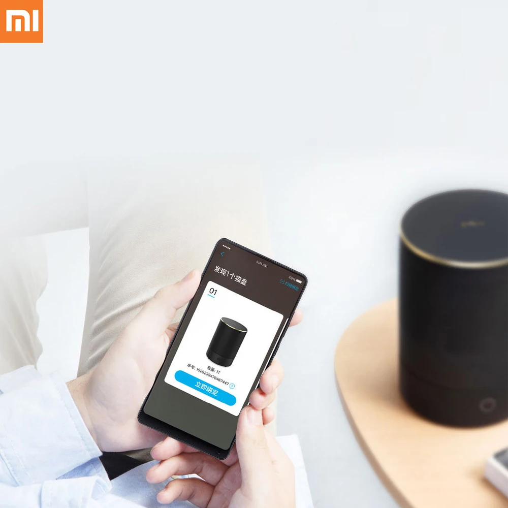Xiaomi Mijia Heiluo CatDrive Plus общий умный сменный жесткий диск 512 Мб DDR3L для обмена файлами