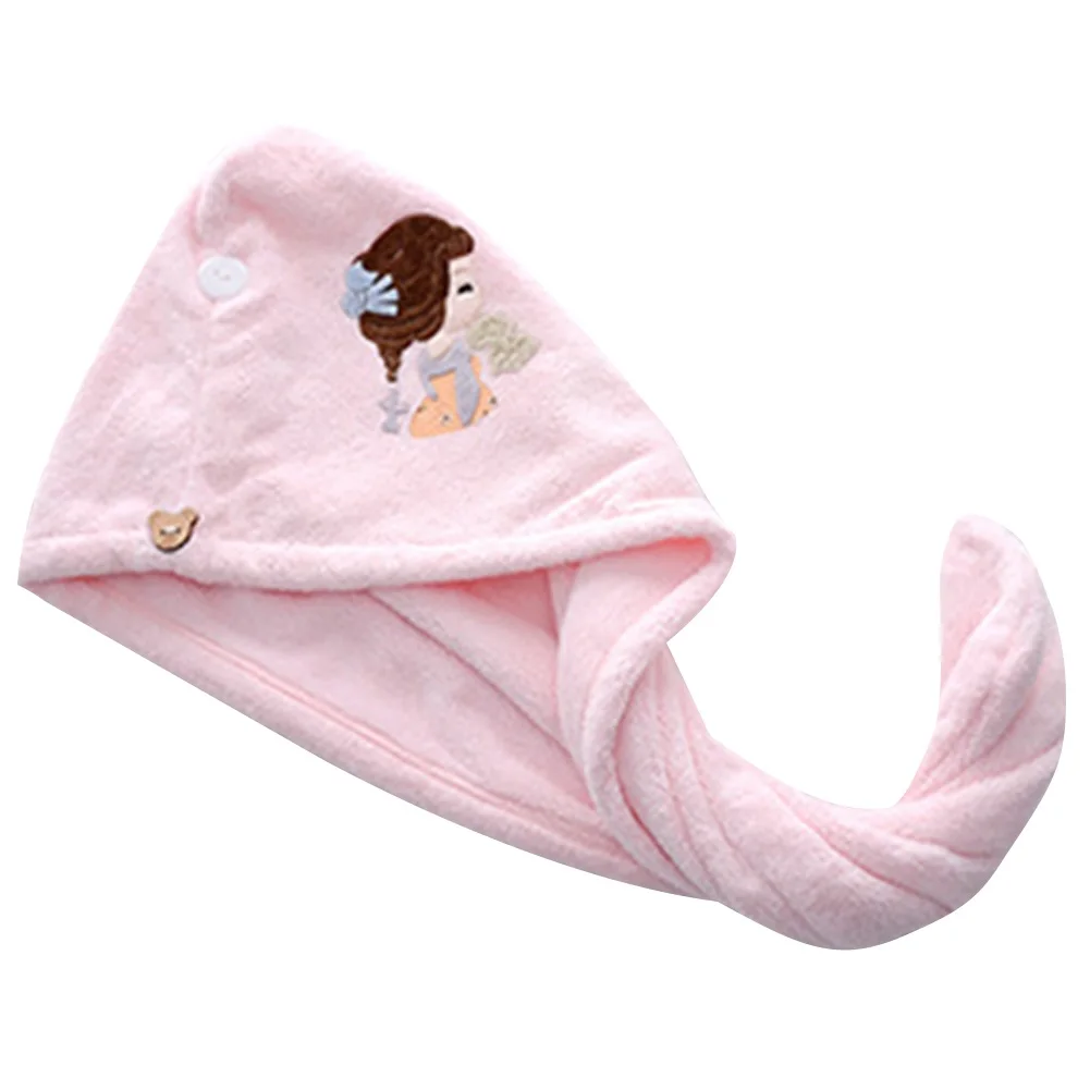 1 шт. Женская Волшебная шапочка для сушки волос Быстросохнущий тюрбан из