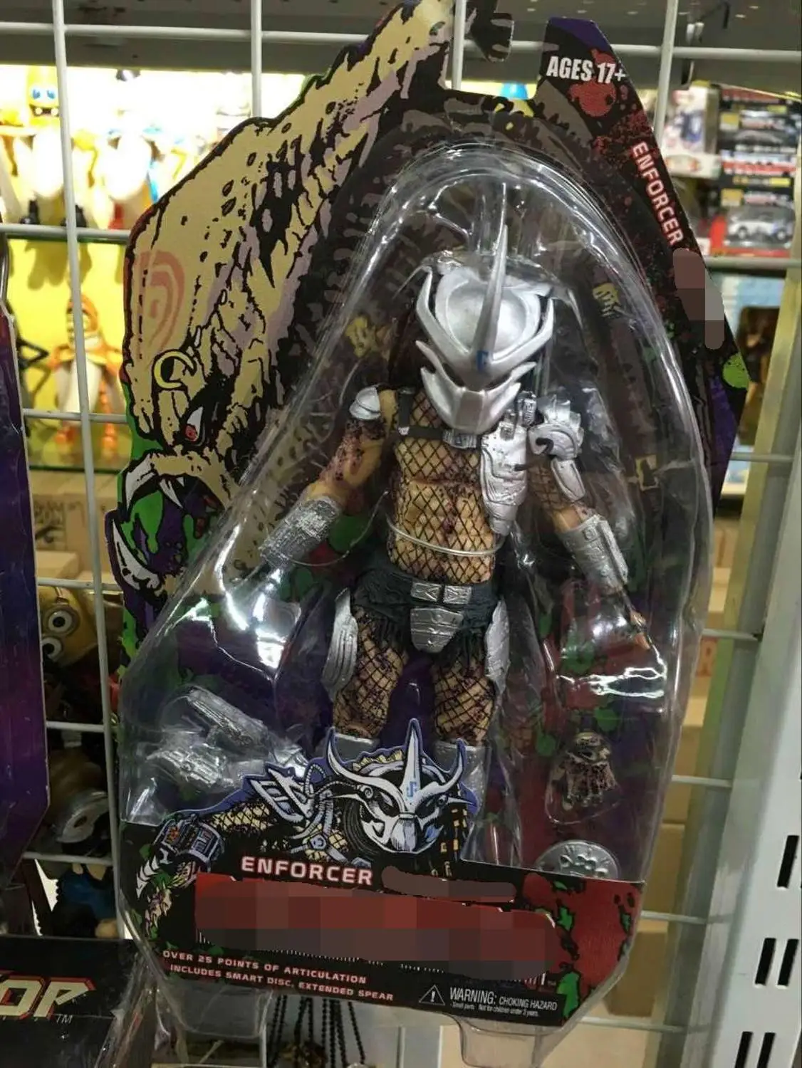 Инопланетянин NECA VS Predator серии 12 Enforcer The Ultimate Alien Hunter ПВХ фигурка Коллекция Модель игрушки " 18 см KT3635 - Цвет: B