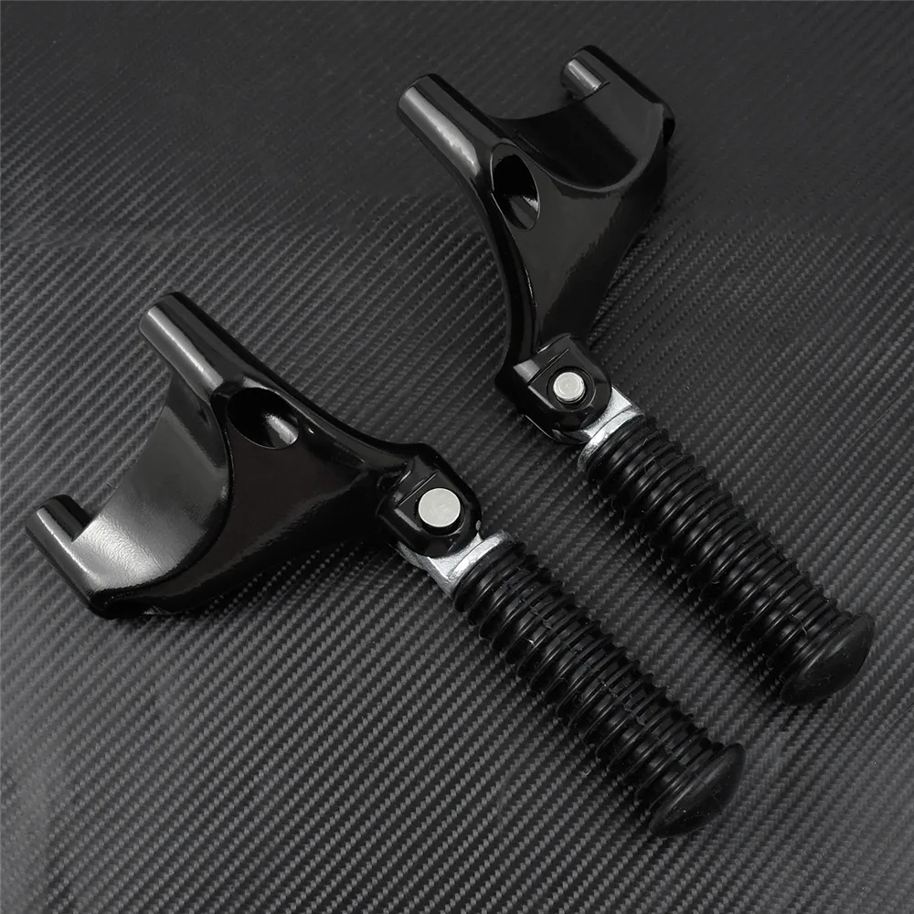 Задние подножки мотоцикла, пассажирские подножки, подножки, подставки для ног, кронштейн для крепления педали для Harley Sportster XL1200 883 2004-2013