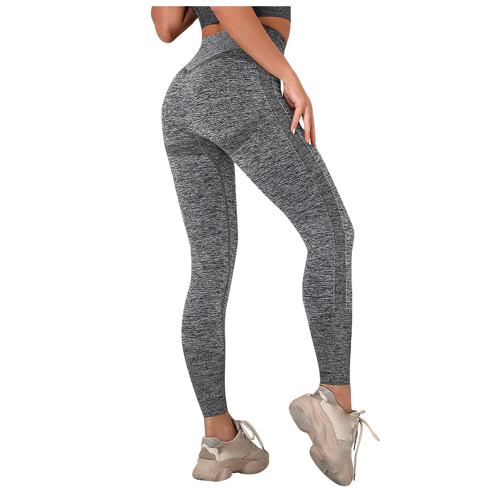 

Pants Women High Waist Leggings Sport Tights Women's Pure Color Hip-lifting Sports Fitness Running High-waist Yoga Pants