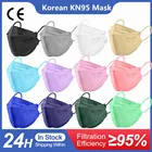 Elough Fish маска KN95, цвета масок FFP2 для взрослых, 4-слойная, гомологическая, FPP2, Mascarilla espaтакой, кн 95, сертификат NK95 FFP2mask FP2