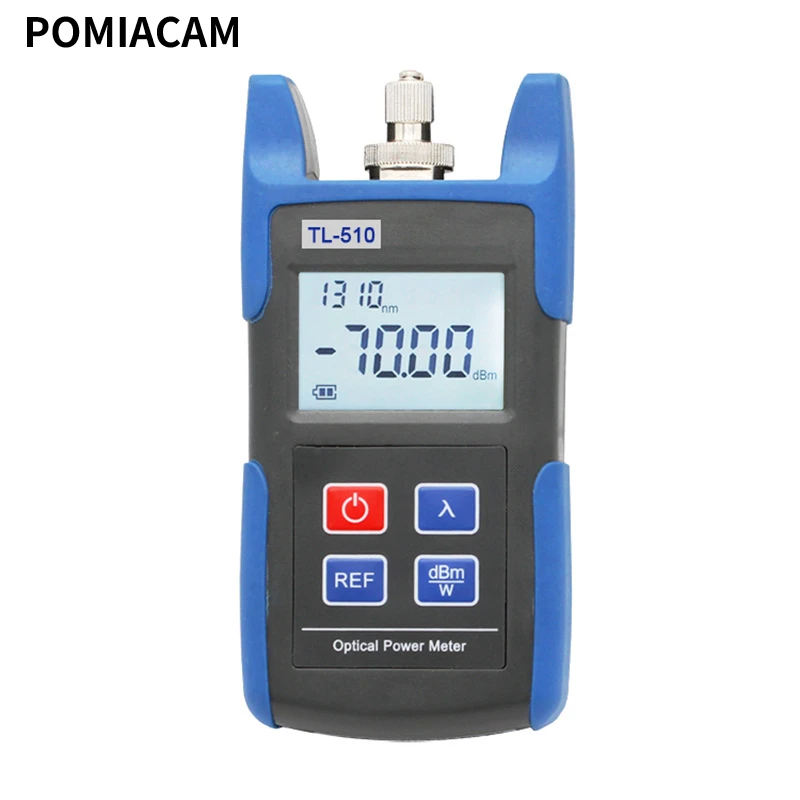 Оптический измеритель мощности TL510 тестер оптоволокна точный 70 дБм до 6 50dBmto 26