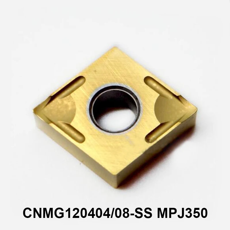 

Original CNMG120404-SS MPJ350 CNMG120408-SS MPJ350 CNMG 120408 for Stainless Steel CNC Carbide Inserts Turning Tools