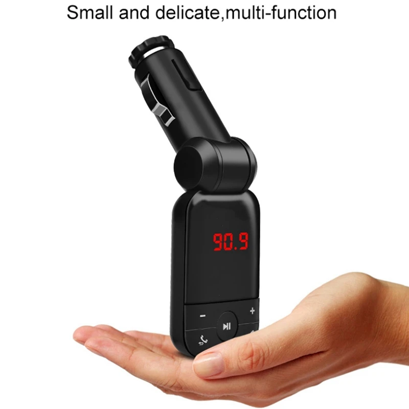 Car MP3 Bluetooth handsfree Support 2ADP charger Music speakerphone FM transmitter | Электроника