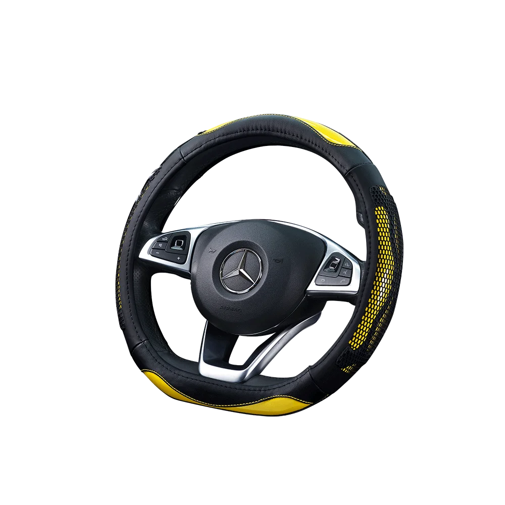 Чехол рулевого колеса автомобиля D Форма кожа для peugeot 2008 3008 2012 307 sw 308 t9 5008 партнер tepee rcz - Название цвета: Type D