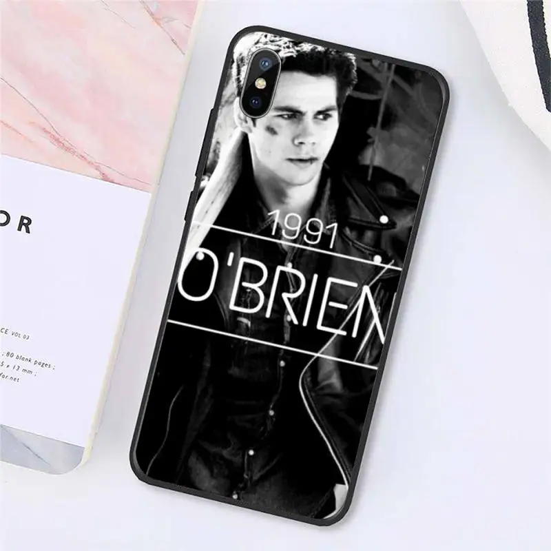 

Teen Wolf Dylan Obrien Phone Case for iPhone 11 12 pro MINI XS MAX 8 7 6 6S Plus X 5S SE 2020 XR