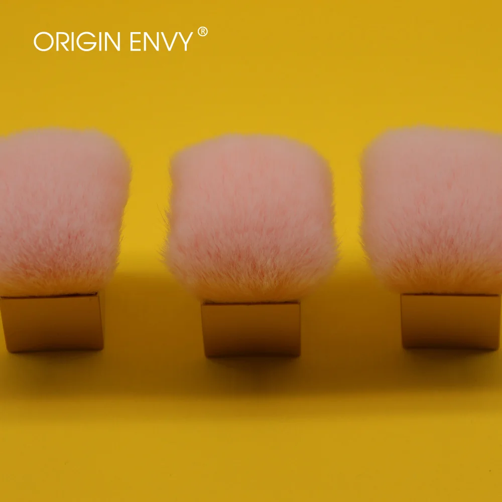 

ORIGIN ENVY 1pc Professional Gold metal Square Pier Foundation Brush Makeup Brush Flat Cream Makeup Brushes Cosmetic Makeup Tool