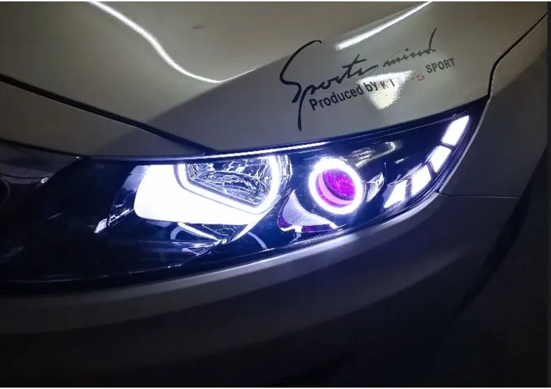 VLAND Автомобильная фара в сборе для Kia Optima/K5 фары 2011 2012 2013 двойные линзы ксеноновые фары