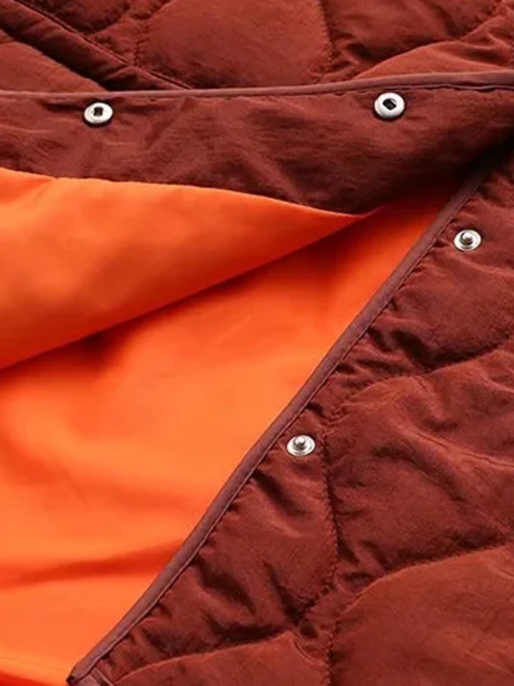 PAILETE Spring Women fashion with pockets oversized jacket parkas coat vintage long sleeve button-up female outerwear chic tops