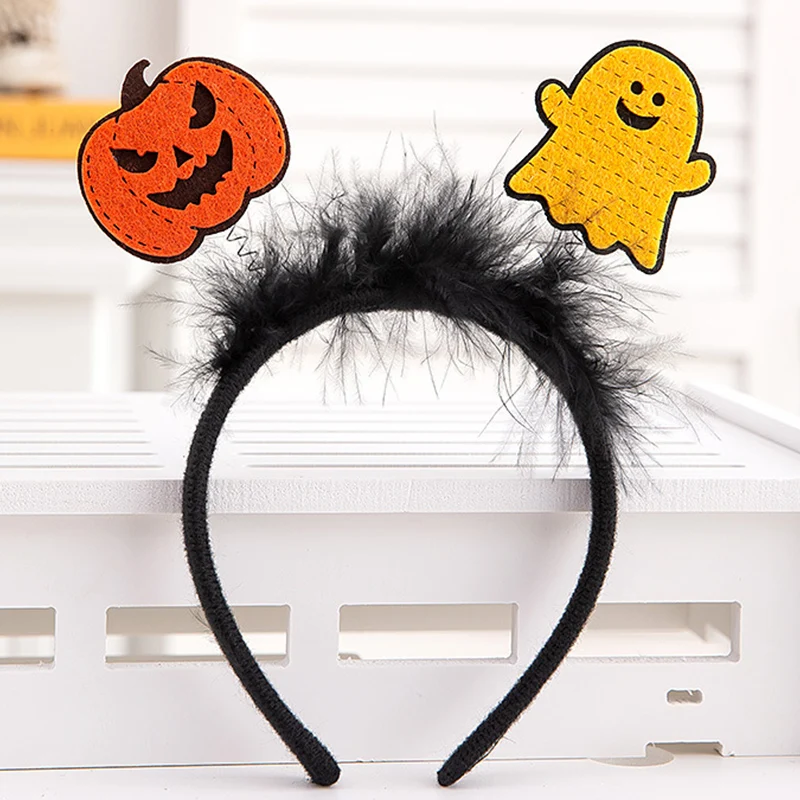 

Beautiful Masquerade Halloween Pumpkin Cosplay Party Costume Headwear Headband Hair Accessories Fashion Halloween Hairband Cute