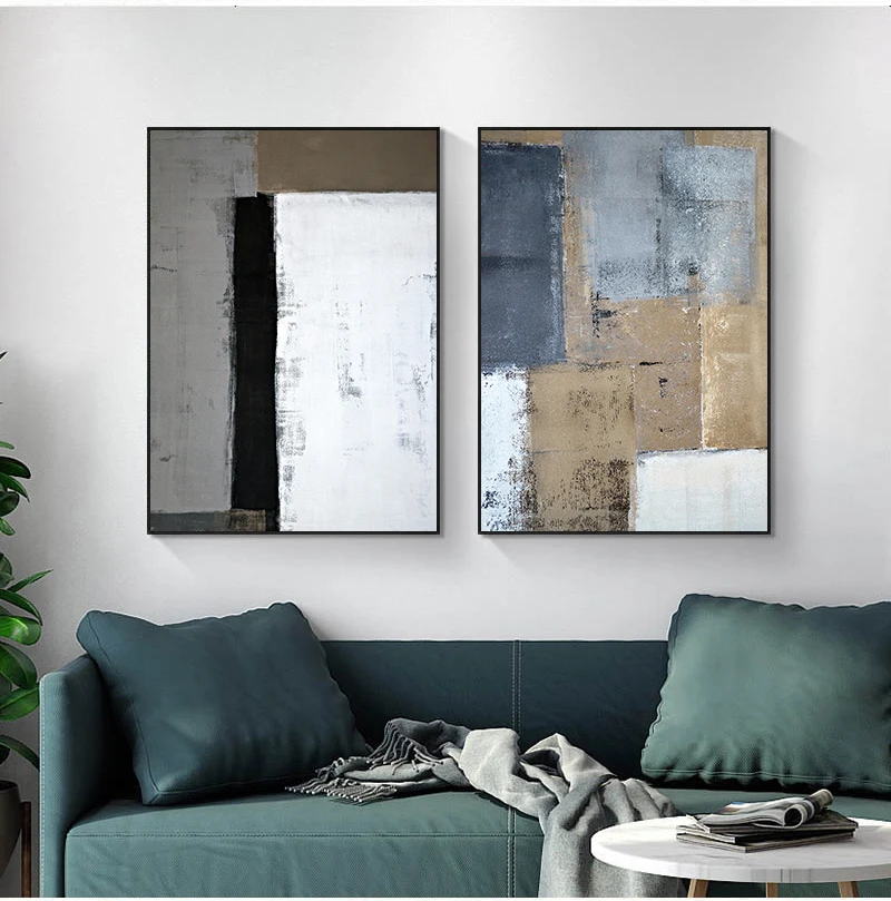 Настенная Картина на холсте в скандинавском стиле настенные постеры черного