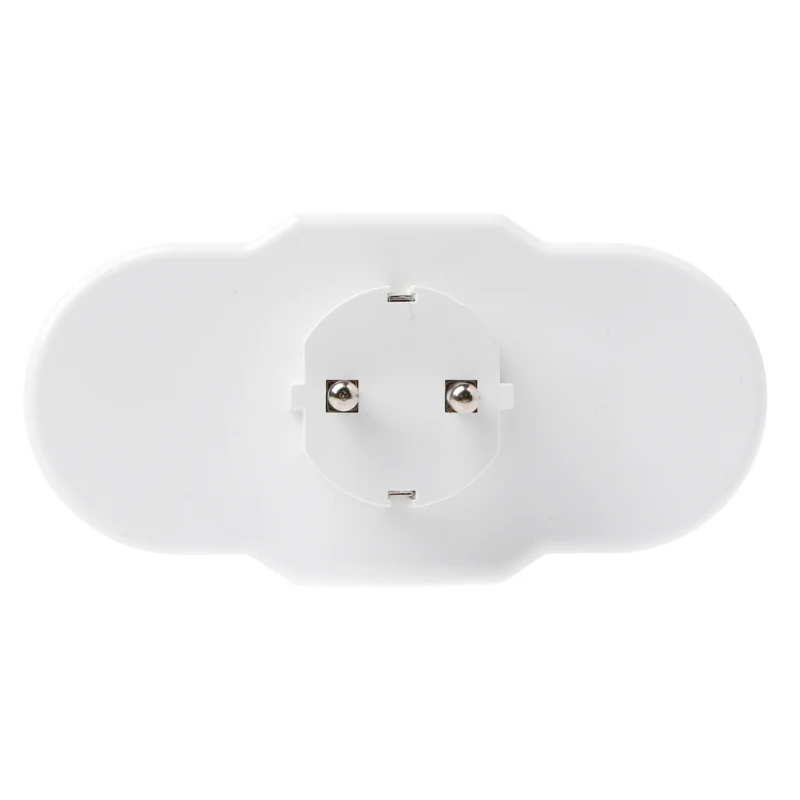 Штепсельная Вилка Европейского типа с 1 на 4 способами адаптер питания